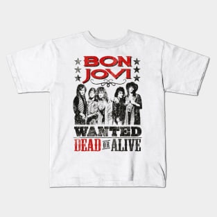 Bon Jovi Rock Band On Tour 2022 Kids T-Shirt